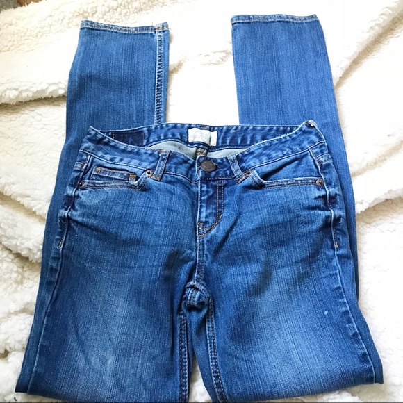 Aeropostale Ashley Med Wash Skinny Jeans Short - Picture 4 of 8